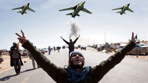 La drôle de guerre libica