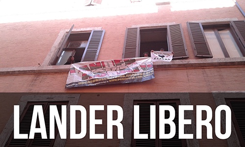 Occupata a Roma l’agenzia di stampa spagnola: Lander libero!