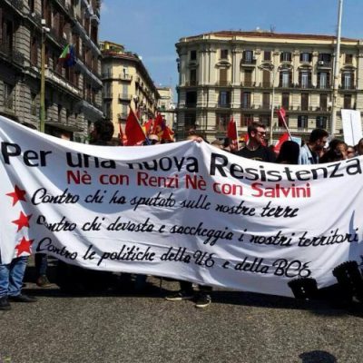 Mai più aggressioni fasciste! Ai nostri posti ci ritroverai! Napoli Resiste! Alcune riflessioni dopo l’ultimo agguato di Casapound a Napoli