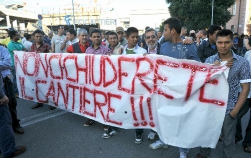 Accanto agli operai della Fincantieri! Domani manifestazione a Roma