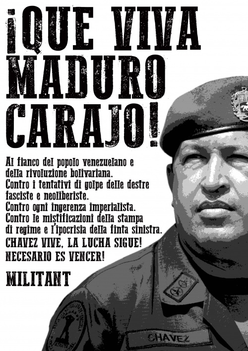 Que viva Maduro carajo!