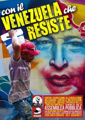 Con il Venezuela che resiste!