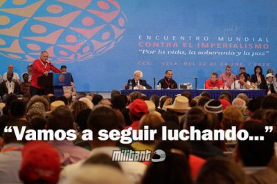 Caracas: Dall’“Incontro mondiale contro l’imperialismo” riparte la solidarietà internazionalista.