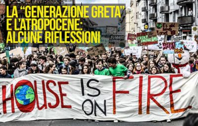 La “generazione Greta” e l’antropocene: alcune riflessioni