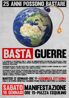 Contro l’Europa delle guerre