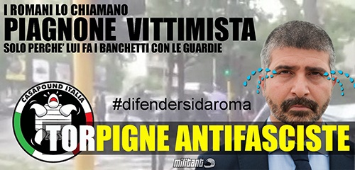 Casapound not welcome… proprio no!